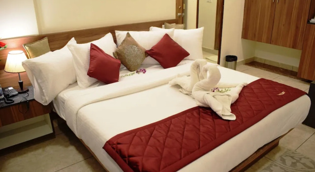 Deluxe double chambre Vue sur les terres Silicon Inn Hotel Bangalore Airport