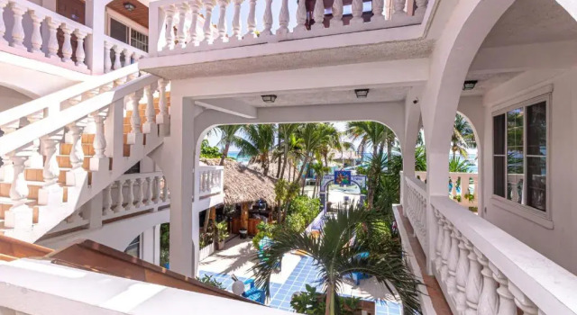 Люкс с видом на сад Blue Tang Inn - Beachfront Suites and Pool