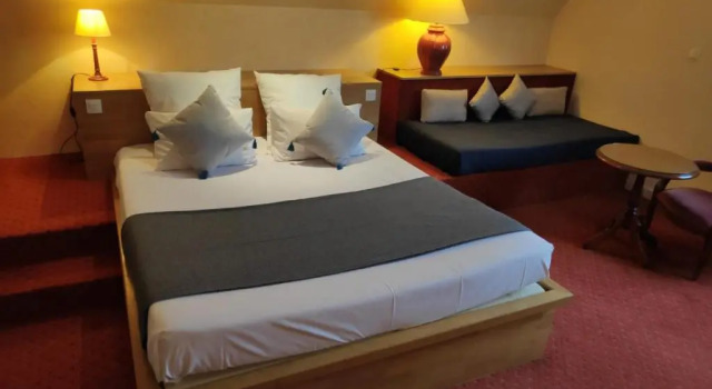 Номер Deluxe Logis Hotel Calisola Besançon - Soirée Etape - EuroVelo 6