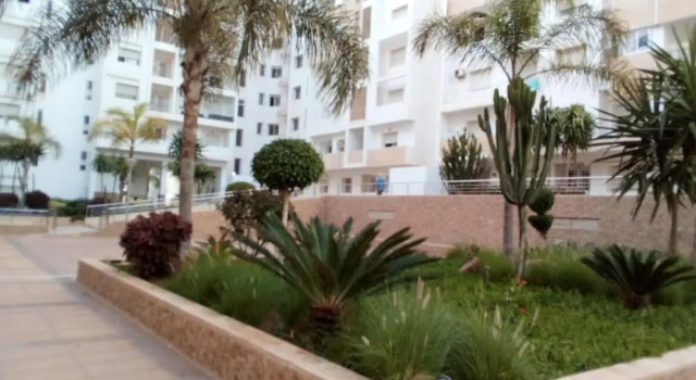 Apartment with One Bedroom in Agadir, with Wonderful Mountain View, Shared Pool, Furnished Garden - 5 Km From the Beach