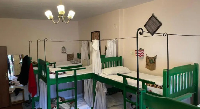 Кровать в общем номере TripnHostel