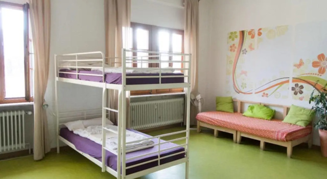 Кровать в общем номере (женский номер) Steffis Hostel Heidelberg