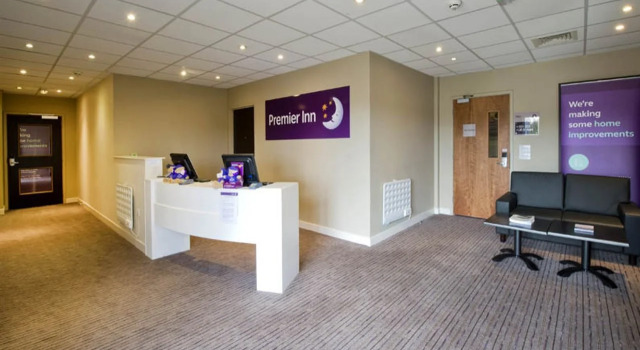 Premier Inn Glasgow Braehead, Book Hotel Hoteller i Paisley med parkering, Parkering