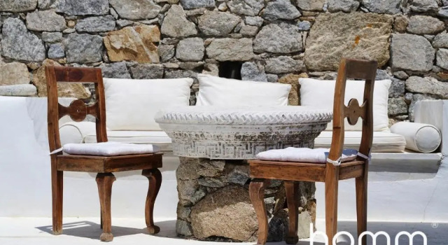 Коттедж с 4 комнатами Cheerful Pool Cycladic homm 8ppl Mykonos