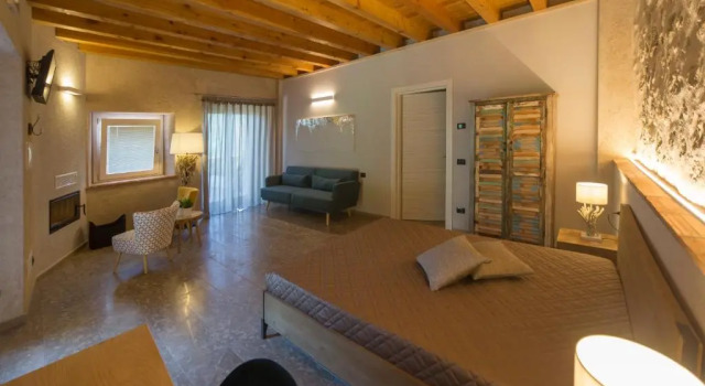 Standard Dreier Zimmer mit Gartenblick Agriturismo Casarai