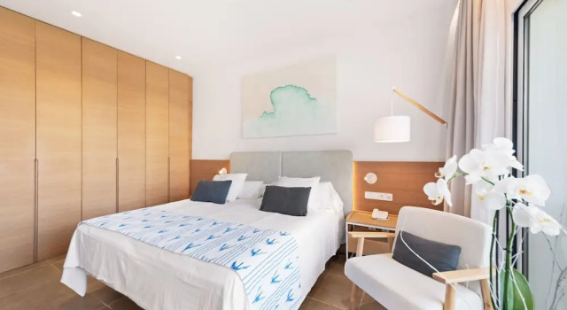 Двухместный номер Superior с балконом и с видом на море Hotel Villa Chiquita