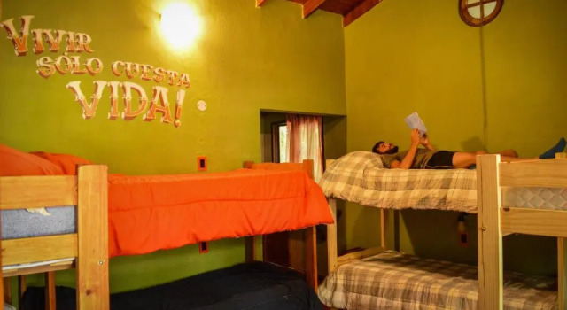Кровать в общем номере (женский номер) Casa Grande Hostel
