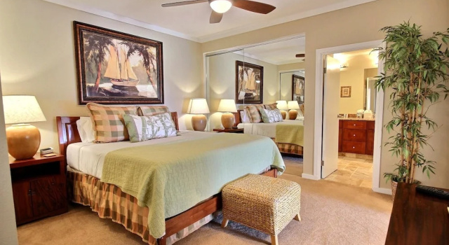 Вилла с 4 комнатами с балконом и с видом на поле для гольфа Kapalua Golf Villas Ocean View 2 BR Sleeps 6 Villas Perfect for Golfers Complimentary Car with 6 Nights KGV-21P2 by KBM