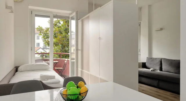 Студия JOIVY Cosy Studio with Balcony
