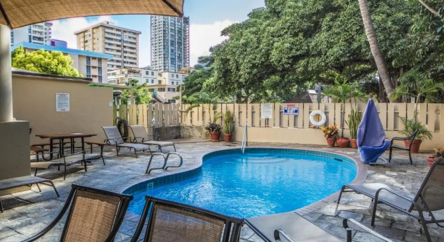 Апартаменты Beautiful Studio in the Aloha Surf in Waikiki with City Views - 8th Floor - WiFi