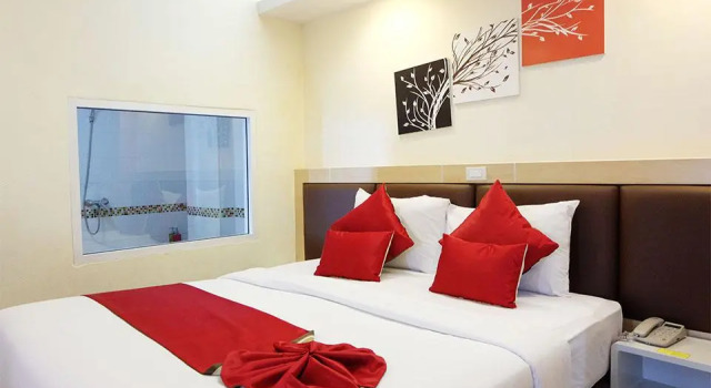 Семейный номер Standard с красивым видом из окна Tara Grand Hotel