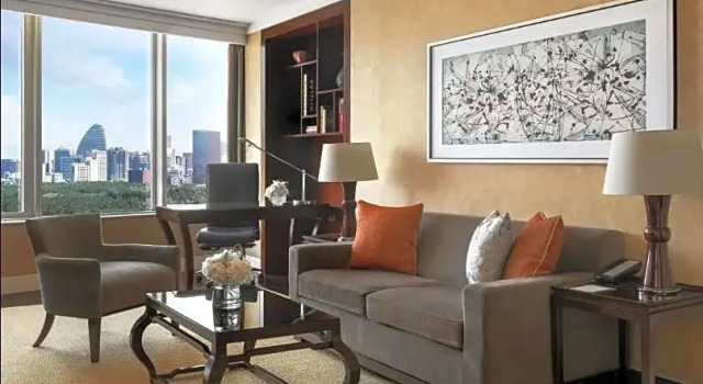 Двухместный люкс Ambassador с видом на реку Four Seasons Hotel Beijing
