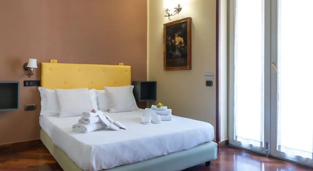 Двухместный номер с балконом Hotel Suite Ares