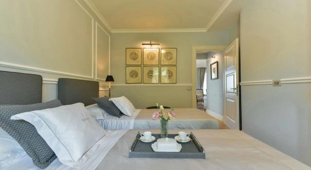 Апартаменты Deluxe Цокольный этаж с 2 комнатами с балконом Villa Vitae