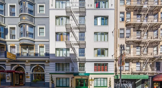 Fitzgerald Hotel Union Square, Забронировать Отель Отели Сан-Франциско с завтраком, рядом с Музей искусства Азии в Сан-Франциско, Завтраки