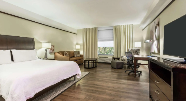 Двухместный номер Deluxe Hilton Garden Inn West Palm Beach Airport