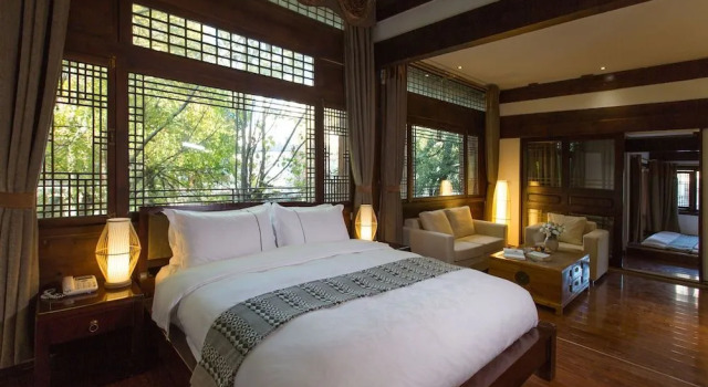 Junboxuan Riverside Courtyard, Buchen Sie Hotel Hotels in Yunnan mit Frühstück, Frühstück