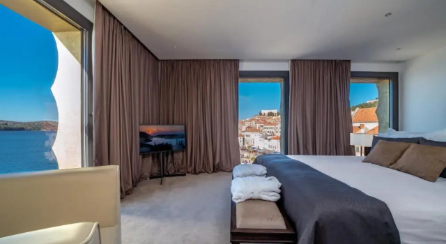 Двухместный номер Deluxe с видом на море Bellevue Superior City Hotel
