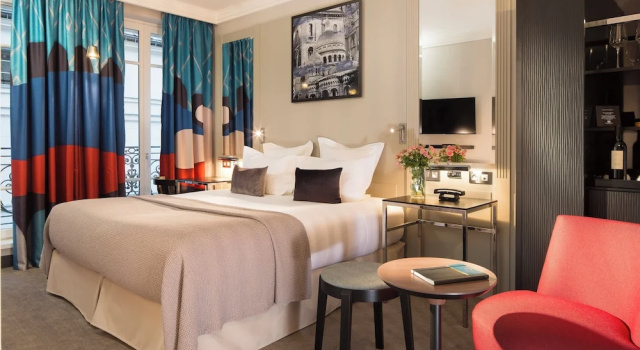 Двухместный номер Superior Les Matins de Paris & Spa