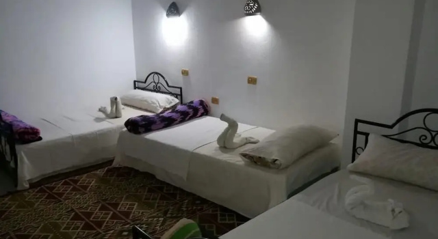 Трёхместный номер Standard с балконом и с видом на бассейн Monica Hotel