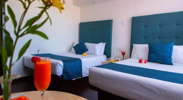 Четырёхместный номер Superior Best Western Real de Puebla