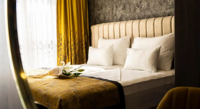 Двухместный номер Deluxe с балконом Hotel Pasha