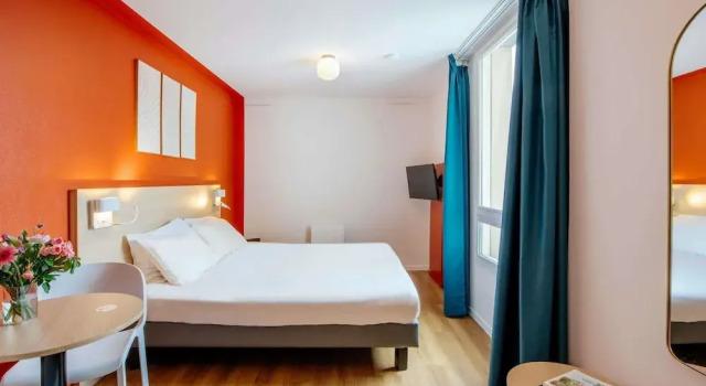 Двухместная студия Aparthotel Adagio Access Paris Saint-Denis Pleyel