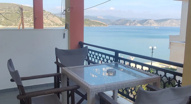 Апартаменты c 1 комнатой с частичным видом на море Vasilis Apartments Beachfront