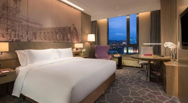 Двухместный клубный номер Standard Crowne Plaza Harbin Songbei by IHG