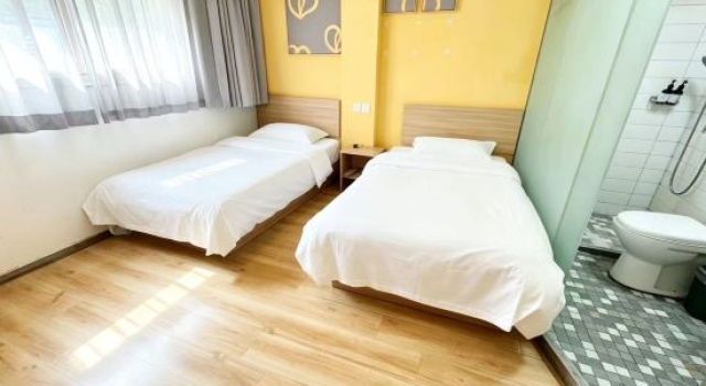 Семейный номер Standard Pod Inn Xi'an Xiaozhai Giant Wild Goose Pagoda