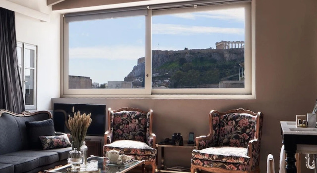 Двухместный люкс Executive с видом на город Emporikon Athens Hotel