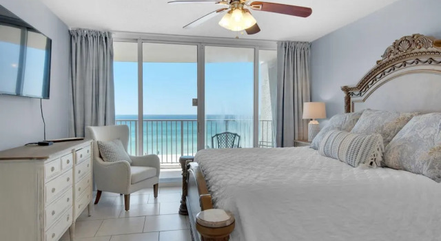 Long Beach Resort 1-402, Забронировать Курортный отель Панама-Сити Панхэндл Флорида, рядом с Остров Шелл