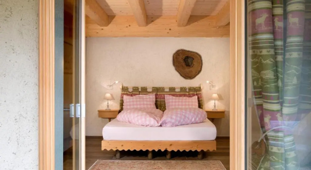 Четырёхместный номер Standard с видом на горы Bed and breakfast Alchemilla