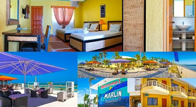 Luksusowy dwuosobowy pokój z widokiem na ogród Marlins Beach Resort