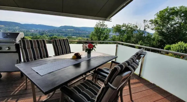 Tiny House mit Panoramablick über die Stadt Jena und das Saaletal, Prenota Hotel Jena 