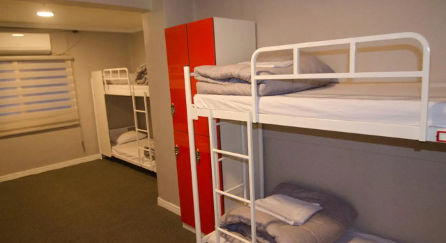 Letto in camerata Kimchee Haeundae Guesthouse