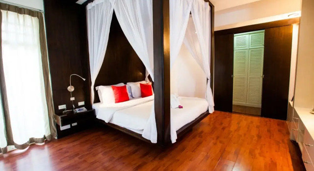 Вилла с 2 комнатами с балконом Pao Jin Poon Beach Front Villa