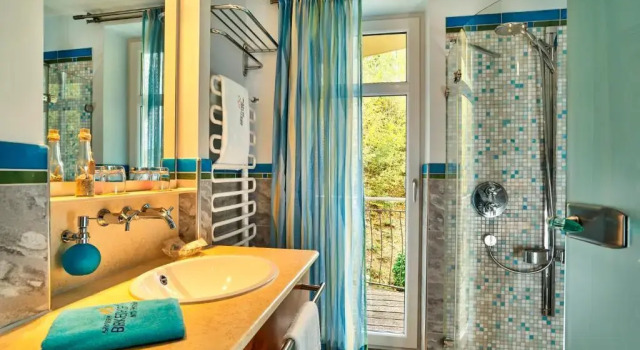 Одноместный номер Deluxe с балконом Spirit & SPA Birkenhof am Elfenhain