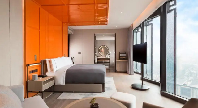 Двухместный номер Premium с красивым видом из окна Canopy by Hilton Chengdu City Centre