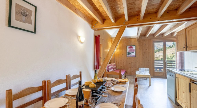 Апартаменты Classic с балконом Madame Vacances Residence Les Fermes de Saint Sorlin