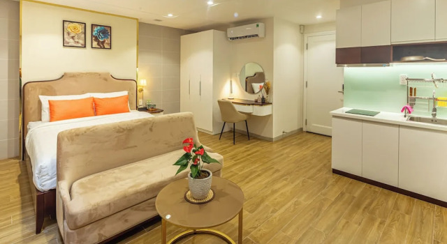 Студия Цокольный этаж Simmi Signature Hotel & Apartment