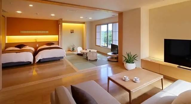 Junior-Suite 仙台秋保温泉 篝火の湯 緑水亭