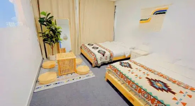 Кровать в общем номере Shenzhen Xiyong Sanke Xiaoshu Homestay
