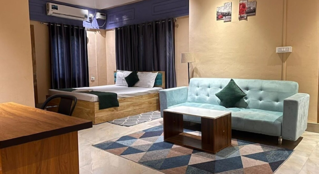 Двухместный номер Deluxe с балконом Palaash Bon Homestay