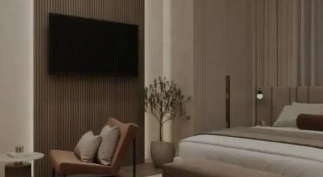 Deluxe Vierer Zimmer mit Balkon Foga Hebrus
