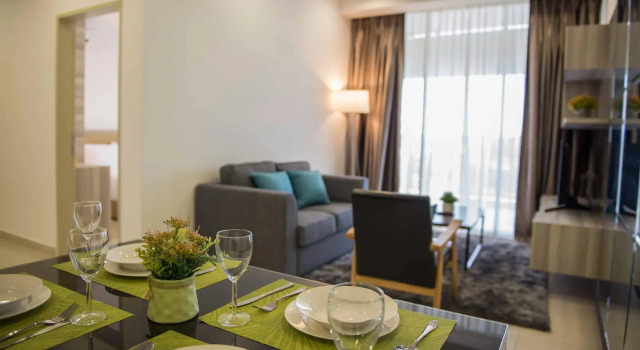 Люкс Deluxe HostaHome Suites at Encorp Marina, mins to Legoland Malaysia