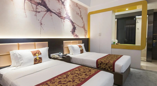 Двухместный номер Deluxe Holiday Inn Express Wuhan Jinyin Lake by IHG