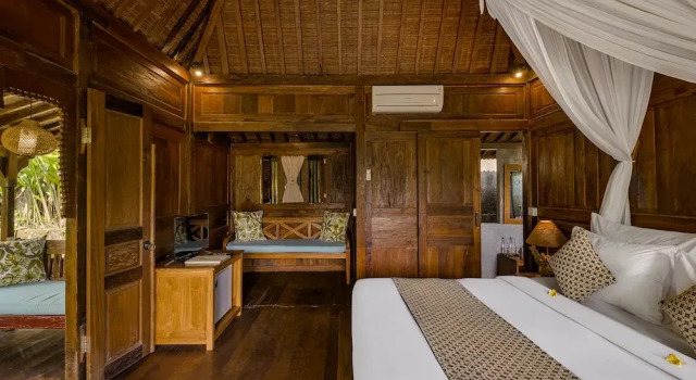Mandana Ubud Villa, Rezervovat Vila Chaty v Bali, Chalupa