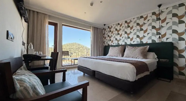 Двухместный номер Standard c 1 комнатой с балконом и с видом на море Maristel Hotel & Spa