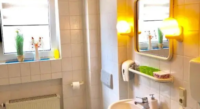 Ferienwohnung in Binger Stadtmitte mit Balkon